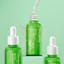 Сироватка для обличчя OneSpring Green Tea Moisturizing Essence