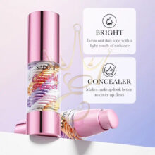 Триколірний праймер для обличчя Sadoer Colorfut Primer