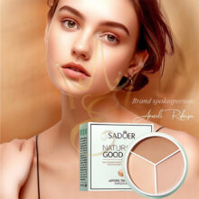 Триколірний консилер для обличчя Sadoer Naturally Good Skin