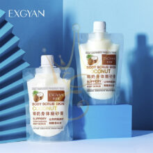 Сольовий скраб для тіла Exgyan Body Scrub Skin Coconut