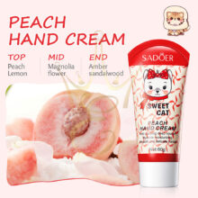 Крем для рук Sadoer Sweet Cat Peach Hand Cream