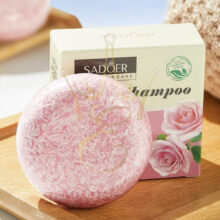 Твердий шампунь Sadoer Rose Solid Shampoo