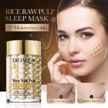 Нічна маска для обличчя Bioaqua Rice Raw Pulp Sleep Mask
