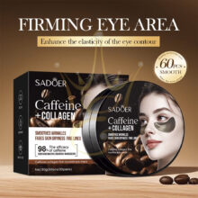 Патчі для очей Sadoer Caffein Collagen Firm Nourish Eye Mask